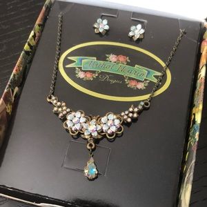 Michal Negrin necklace and earrings set